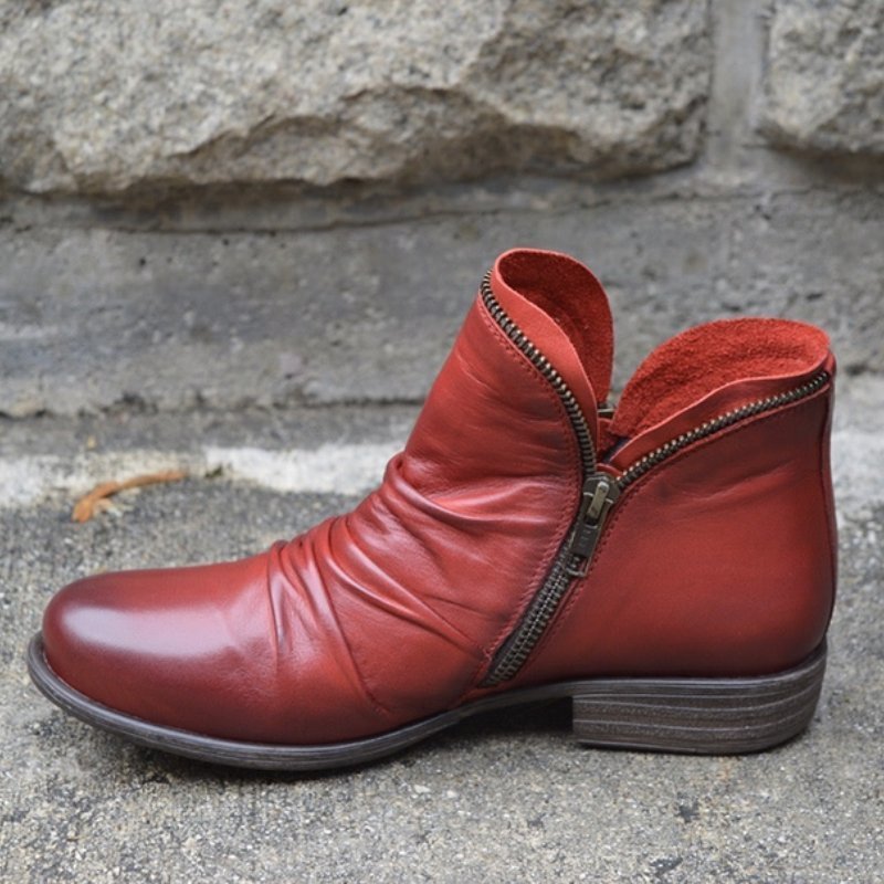 Amber™ Zippered Ankle Boots