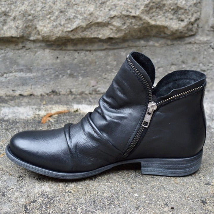 Amber™ Zippered Ankle Boots