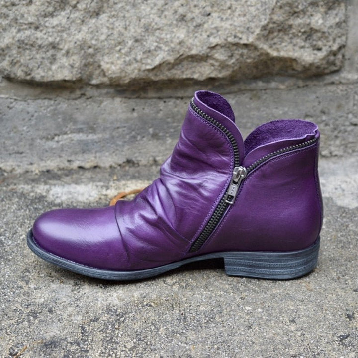 Amber™ Zippered Ankle Boots